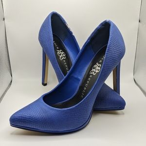 Rock Republic Arabella Blue High Heels Size 6 Med